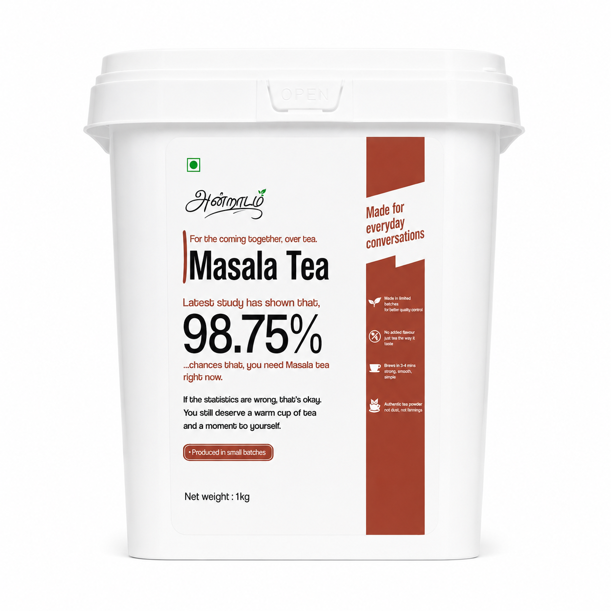 Andradam Masala Tea 1kg