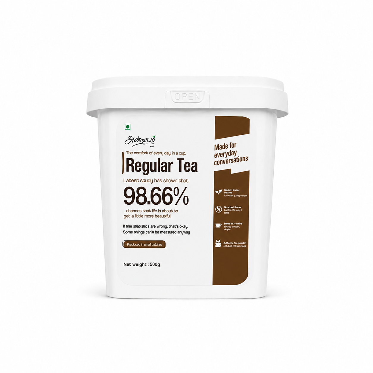 Andradam Regular Dust Tea 500g