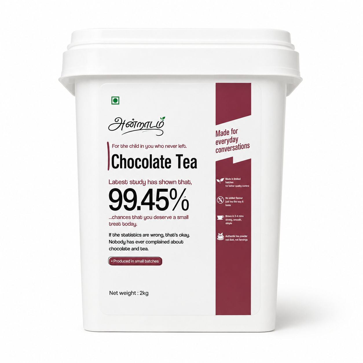 Andradam Chocolate Tea 2kg